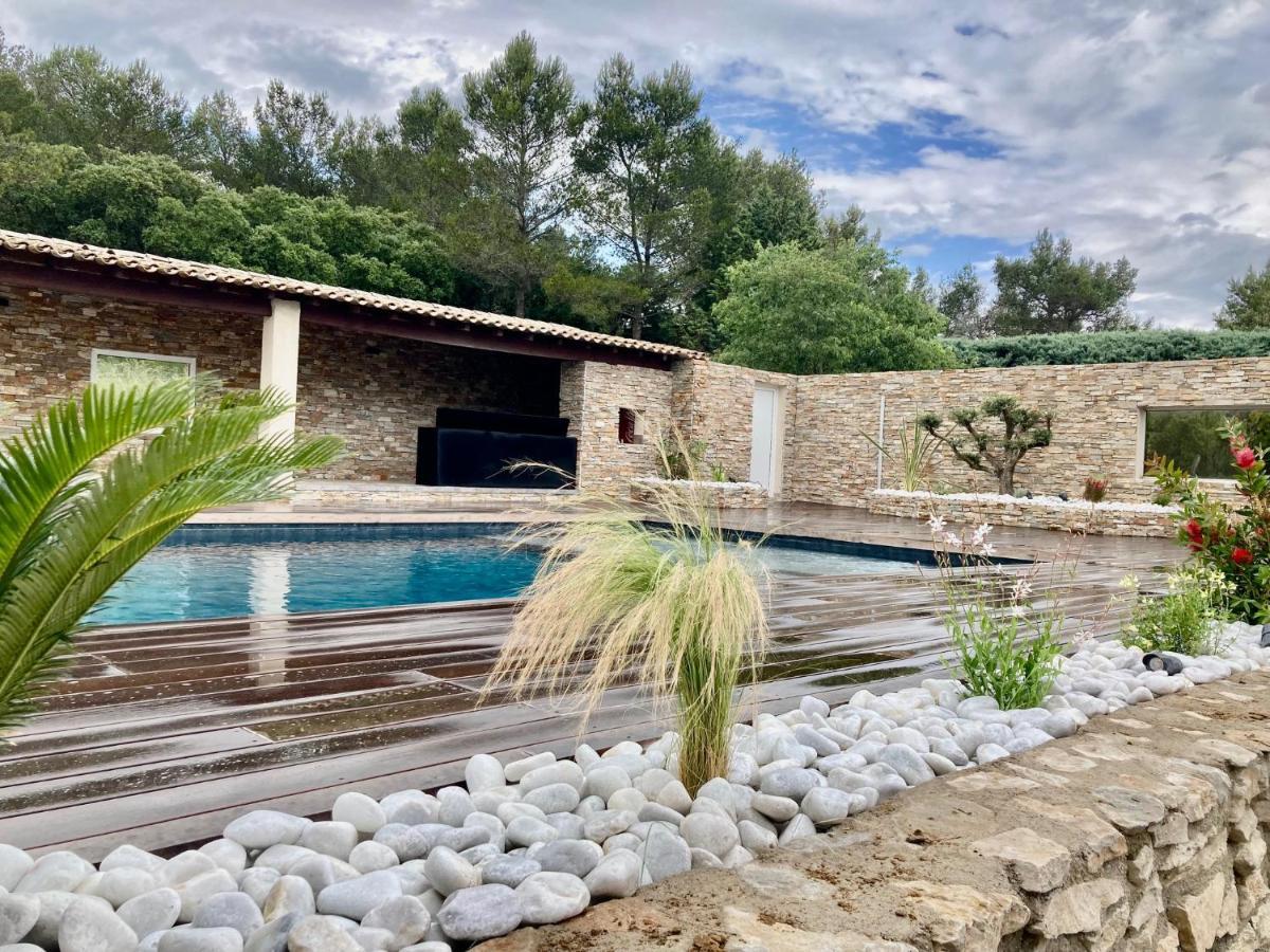 Magnifique Villa De Luxe Au Coeur De La Garrigue ニーム エクステリア 写真